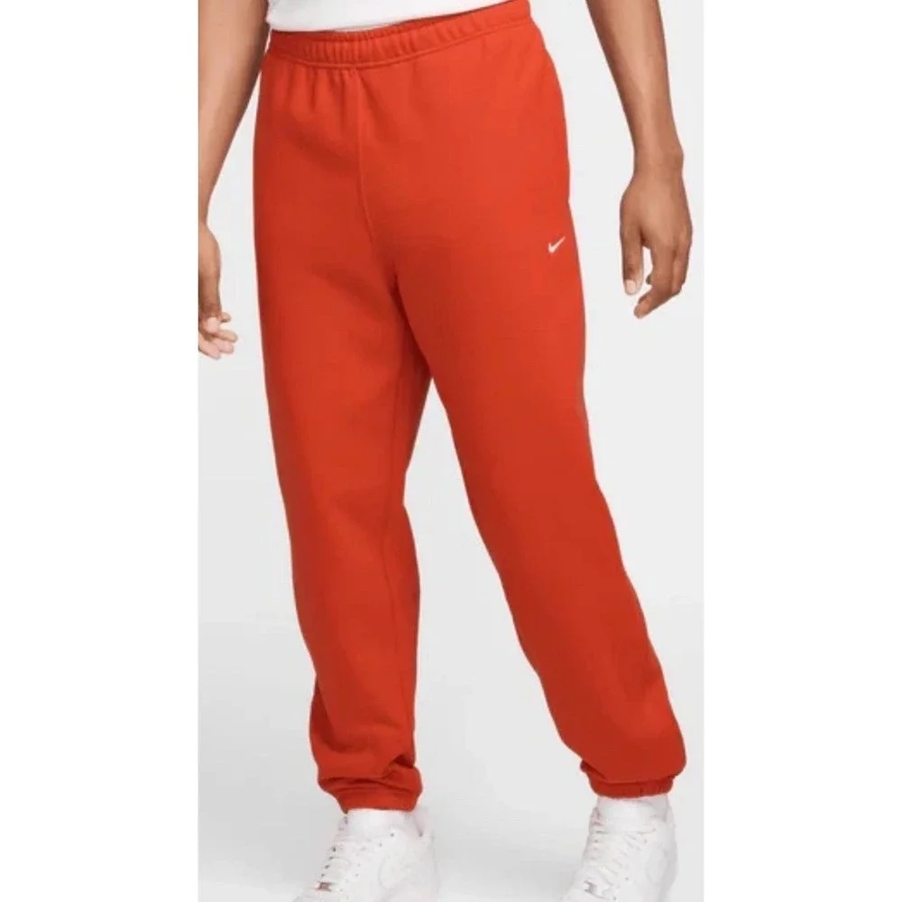Nike Sportswear Solo‎ Swoosh Fleece Pants Men Sz XS DX1364-626 NWT
